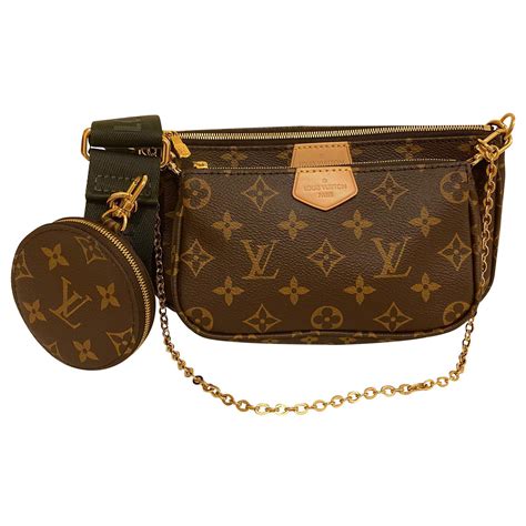 louis vuitton multi pochette.|authentic louis vuitton multi pochette.